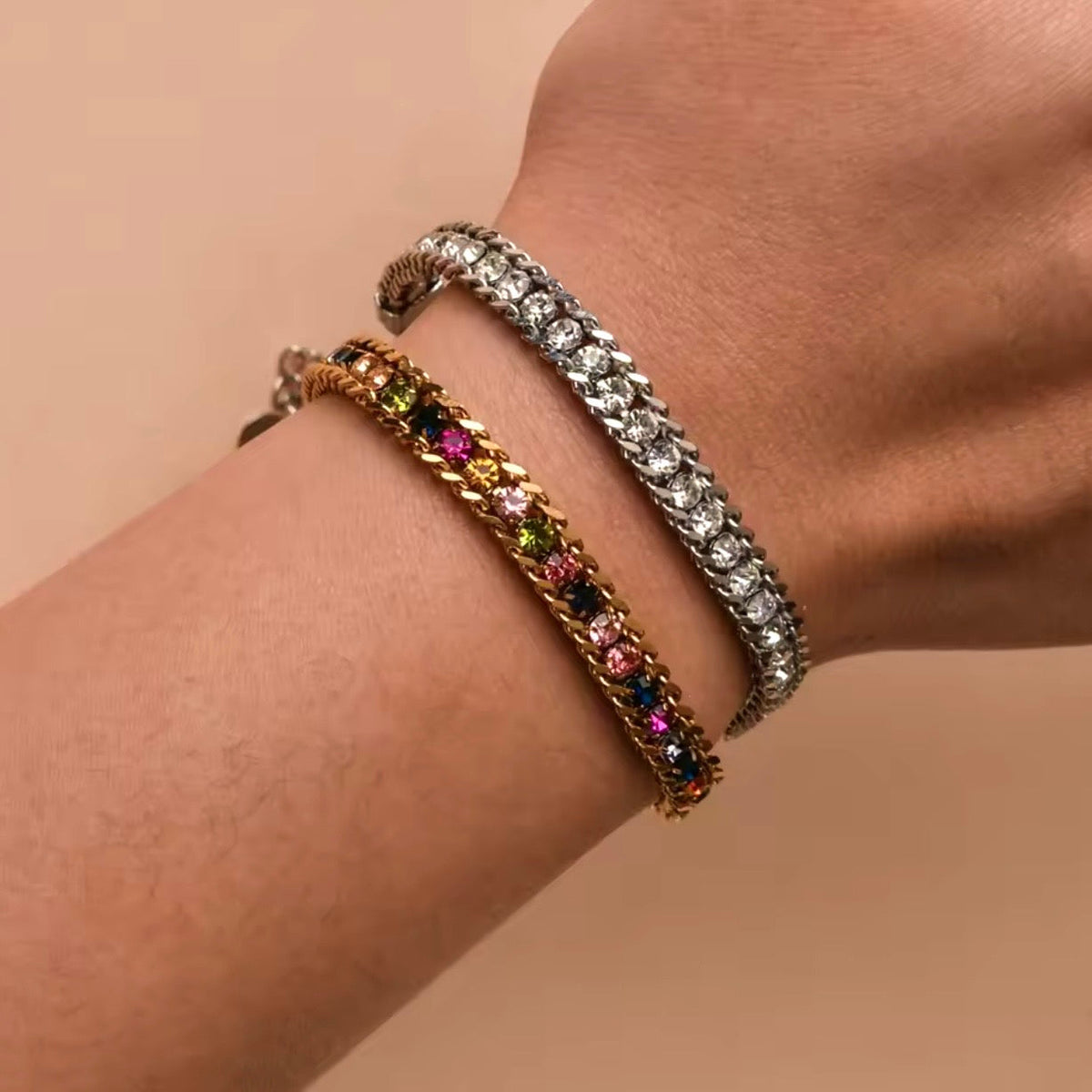 Pulsera Abalorios Verde