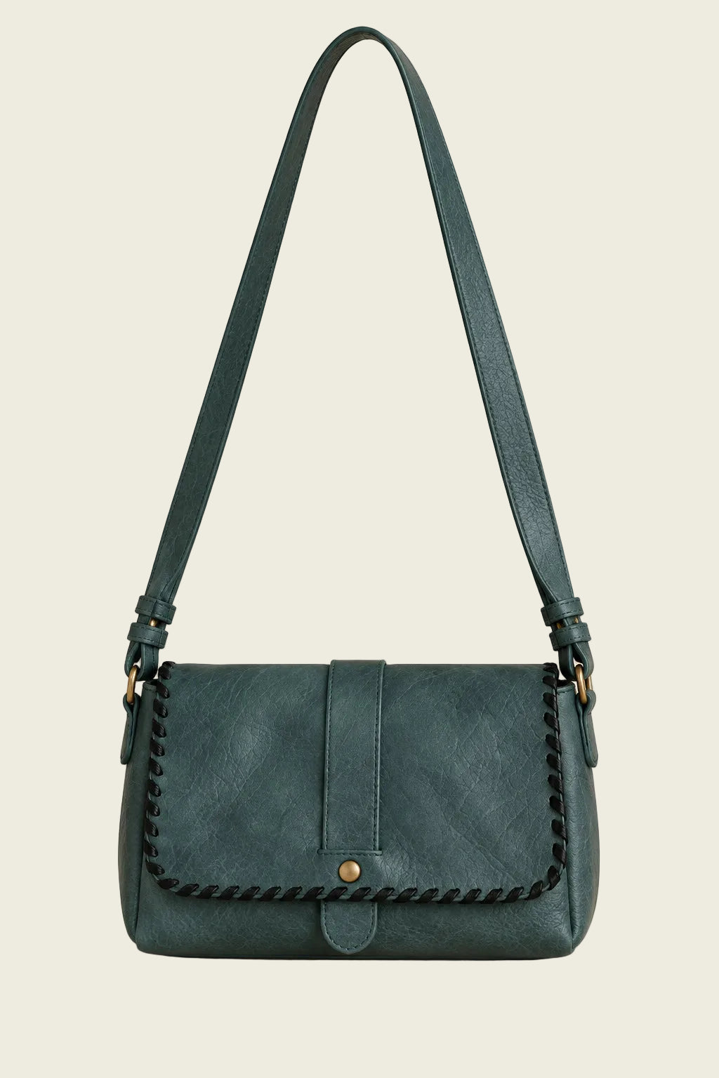 Rennes Green Crossbody Bag