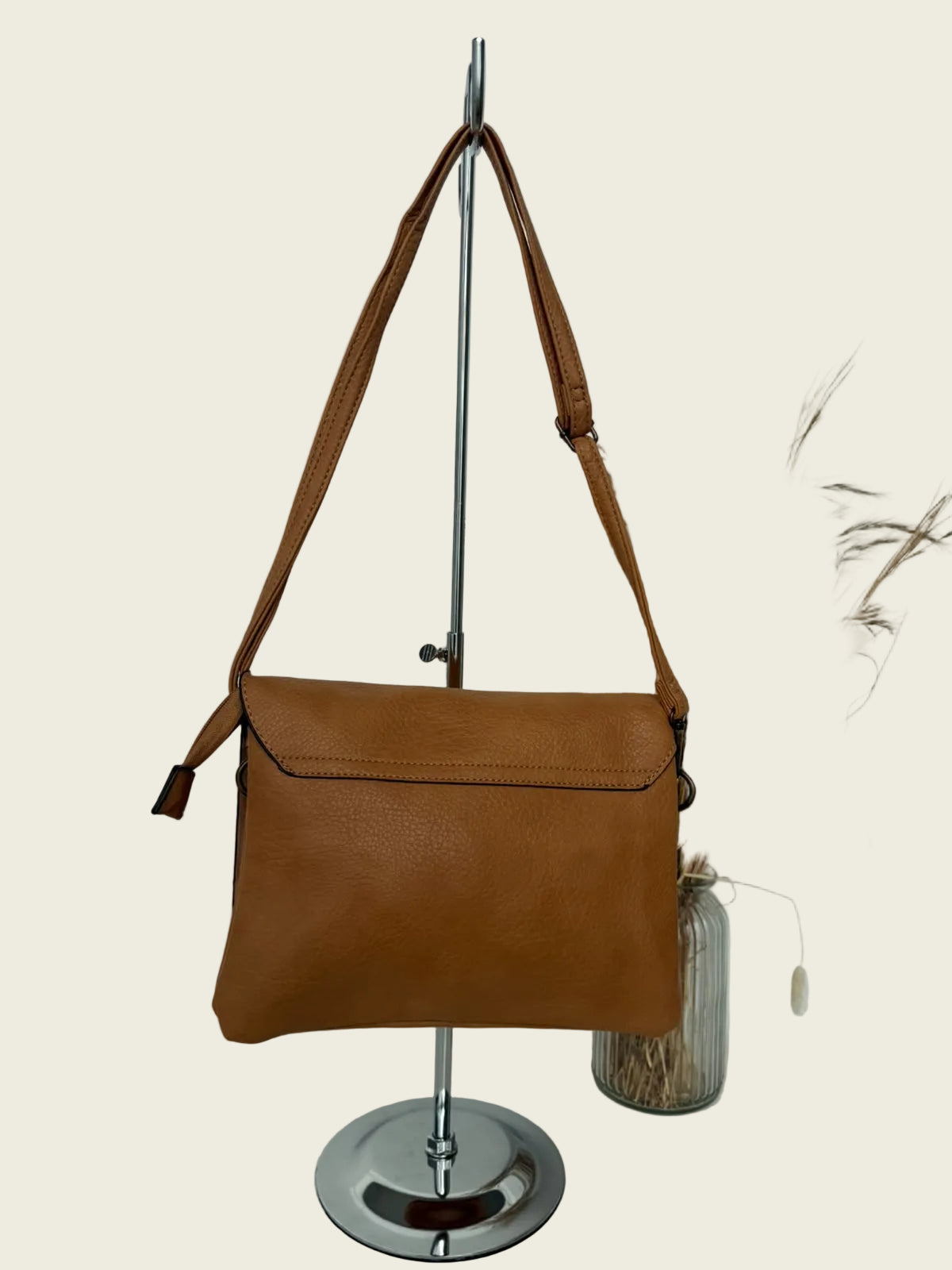 Bolso Cruzado Alba Camel