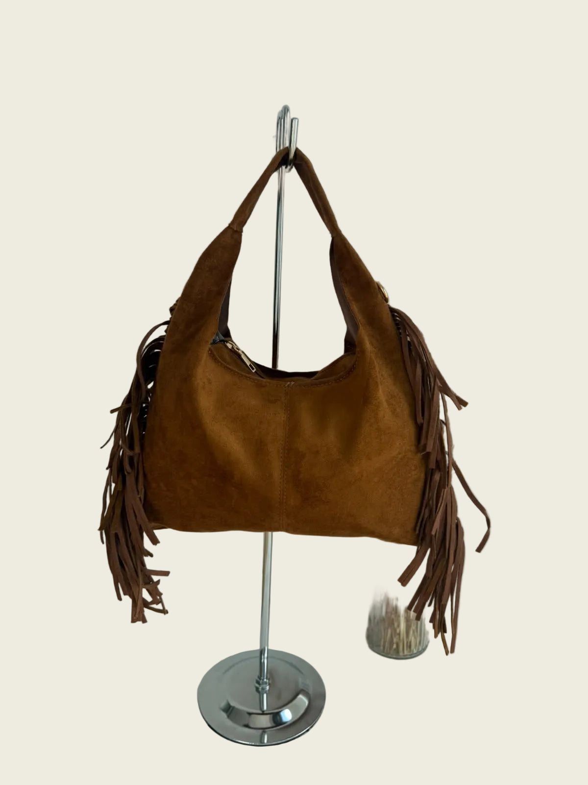 Vera Light Brown Crossbody Bag