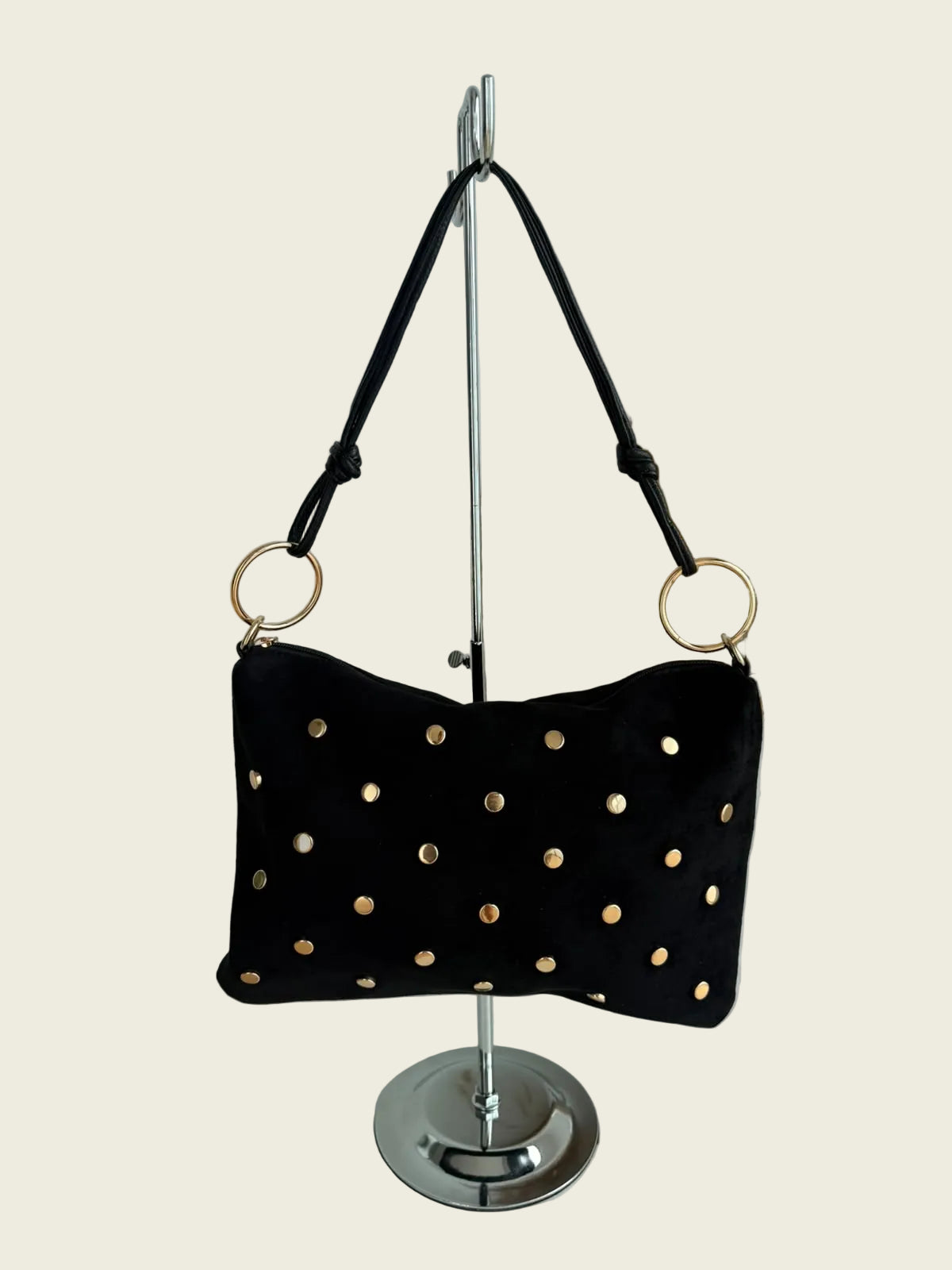 Black Gala Hobo Bag