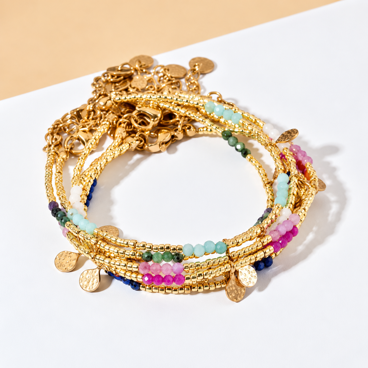 Aurora Olive Bracelet