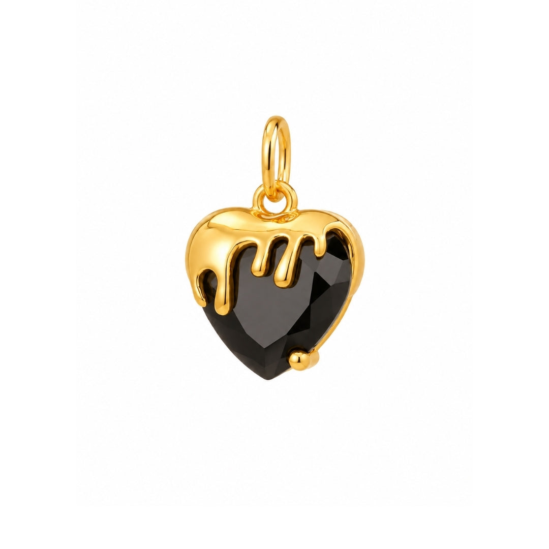 Black Heart Charm