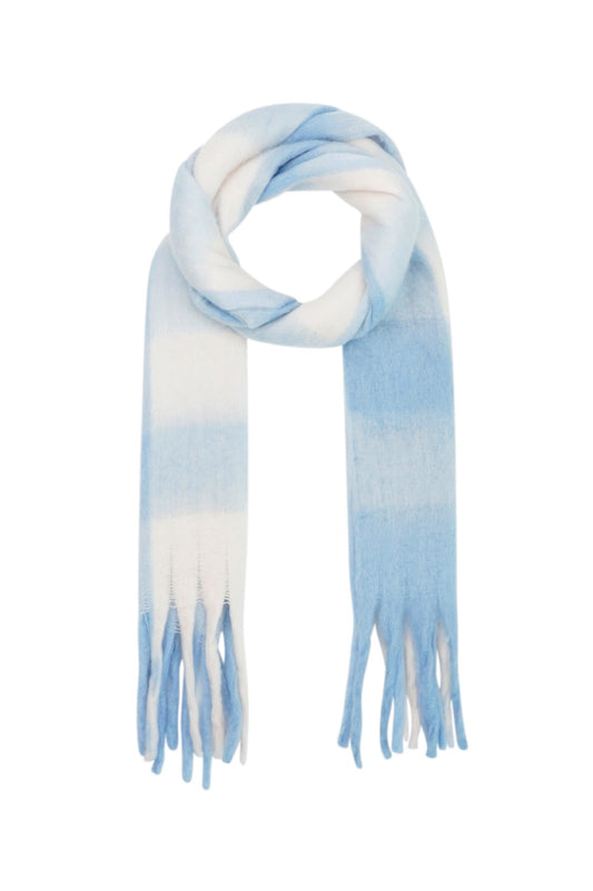 Baby Blue Cuadros Scarf