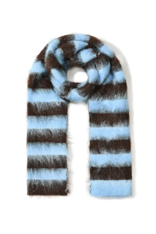 Blue Stripes Scarf