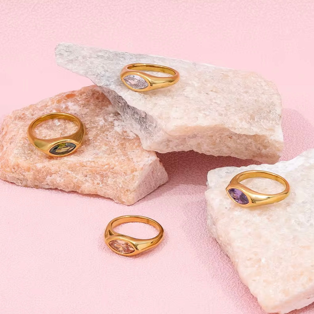 Coral Jungle Ring