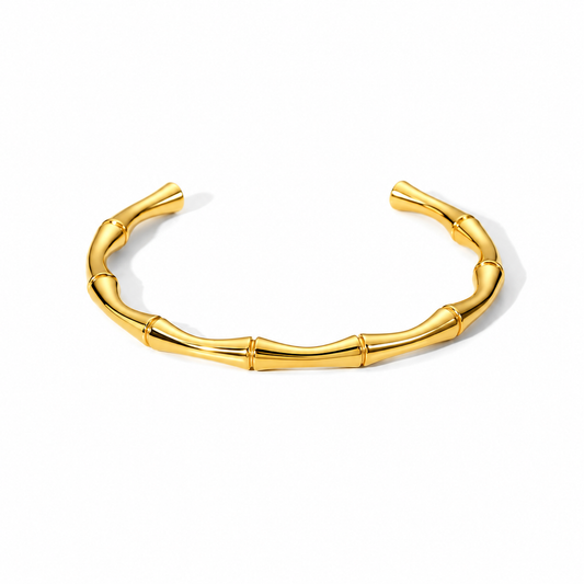 PULSERA BAMBÚ GOLD
