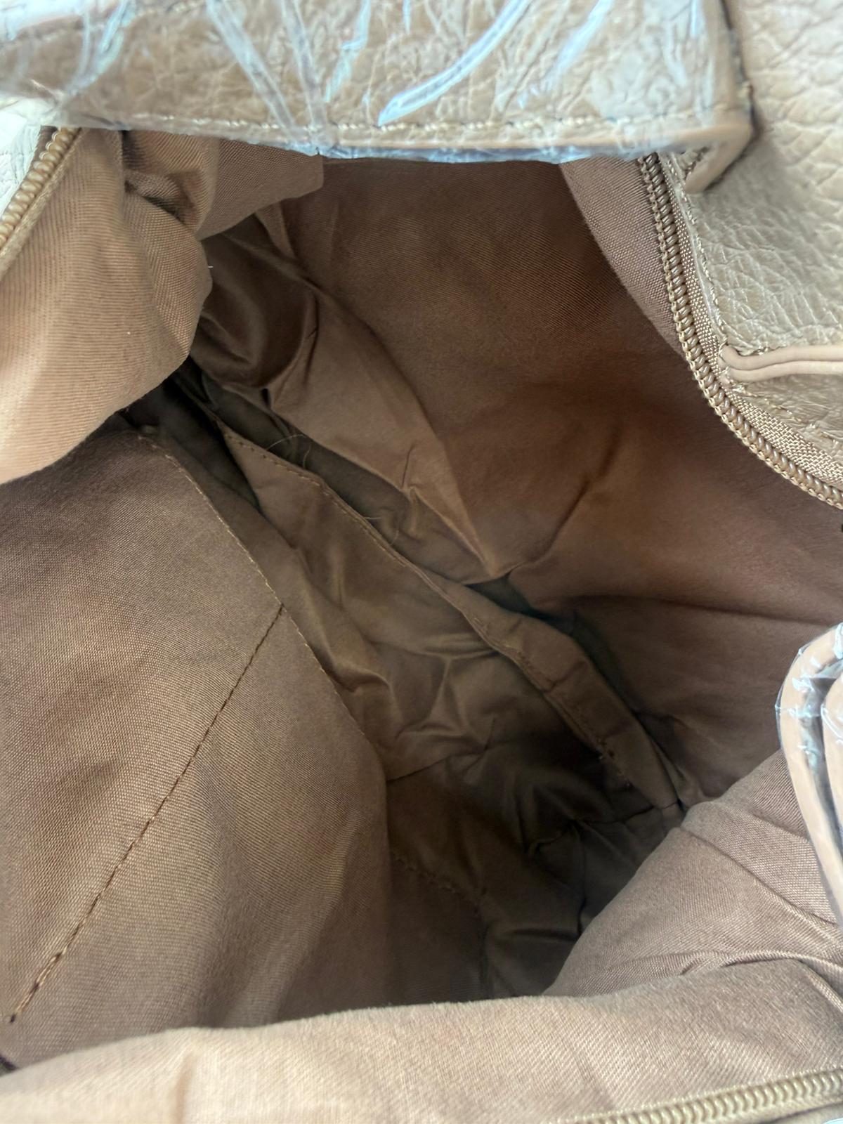 Clara Beige Backpack