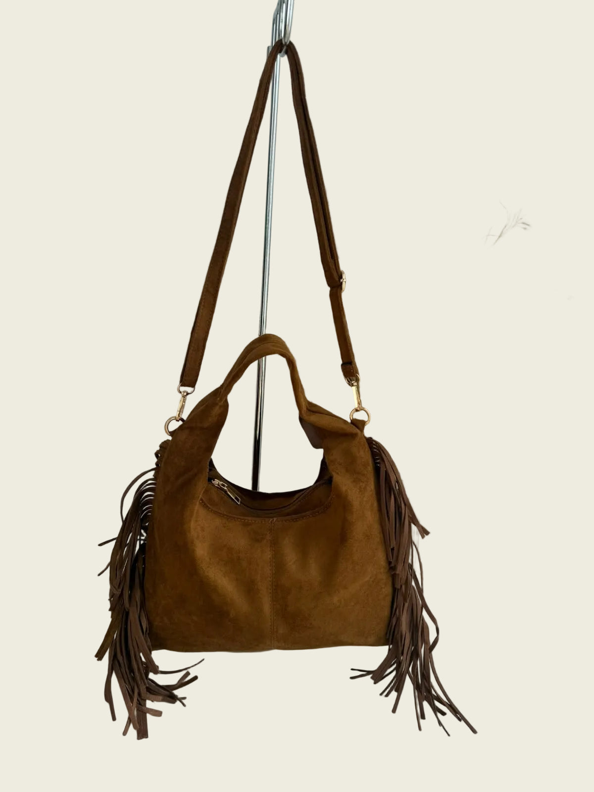 Vera Light Brown Crossbody Bag