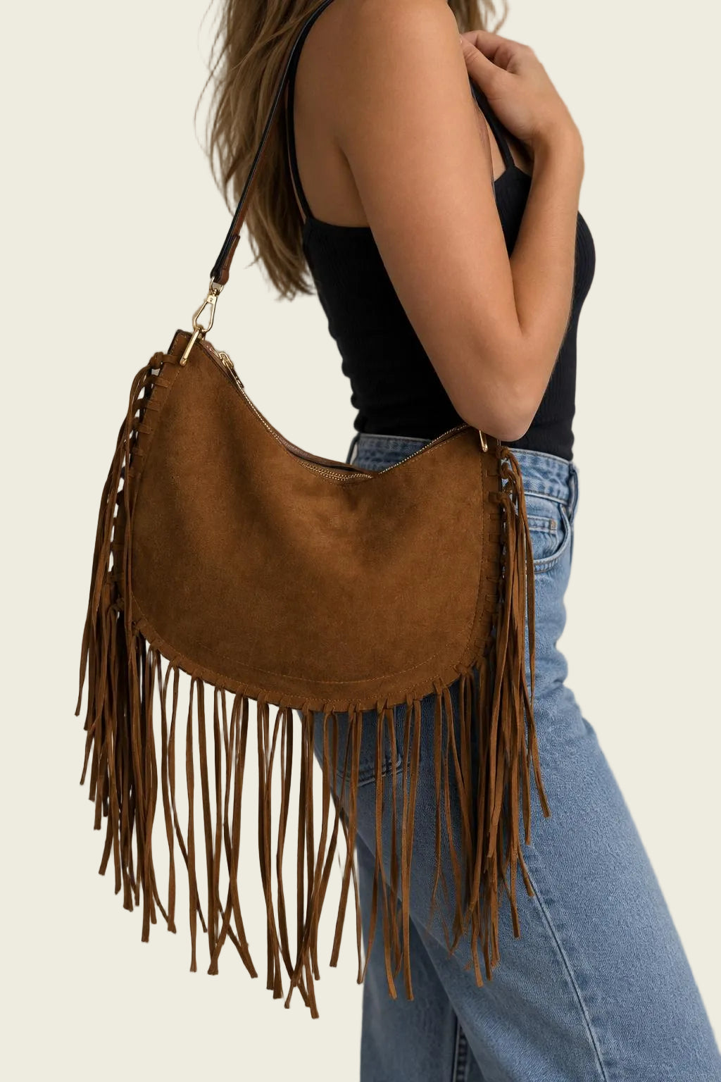 Bolso Hombro Mara Camel