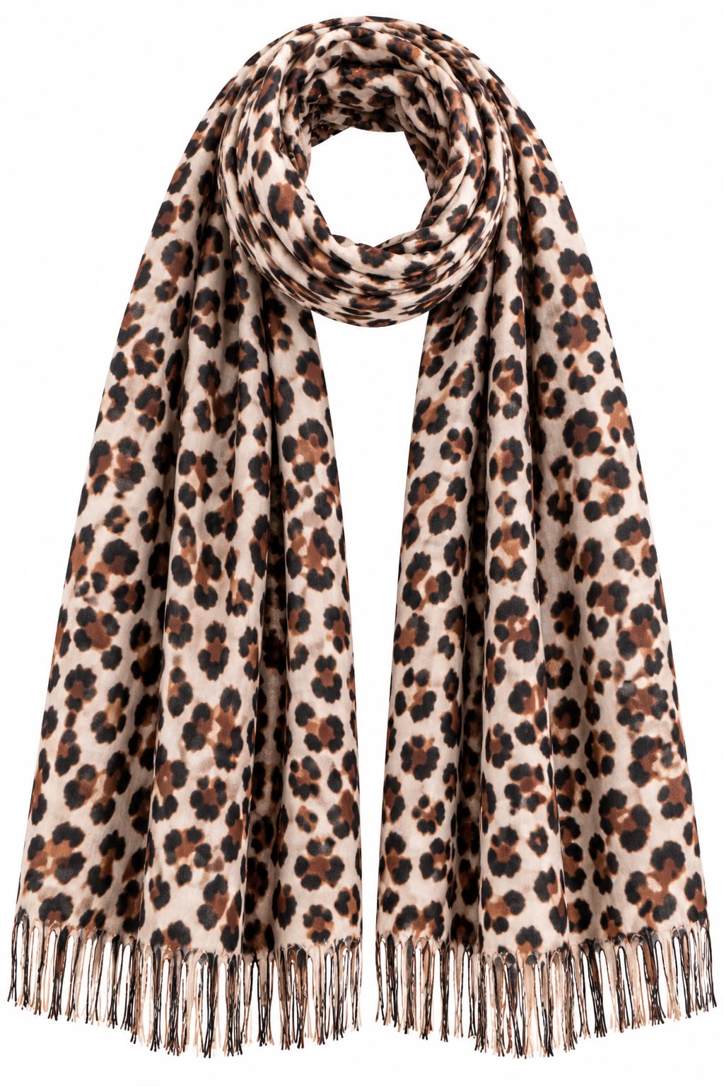 Beige Wild Scarf